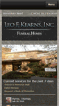 Mobile Screenshot of leofkearns.com